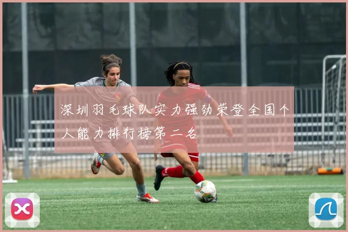 深圳羽毛球队实力强劲荣登全国个人能力排行榜第二名
