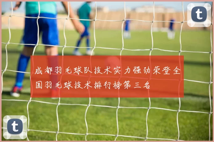 成都羽毛球队技术实力强劲荣登全国羽毛球技术排行榜第三名
